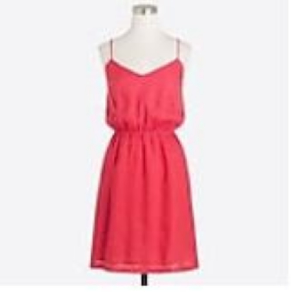 Jcrew linen blend dress